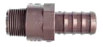 3/4" Barbed male adapter