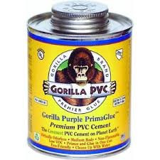 Gorilla glue PVC glue and primer in one