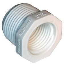 1" x 3/4" PVC threaded bushing